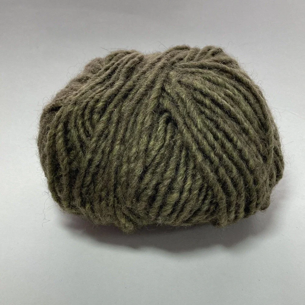 Lang Yarns Tahona 50% Merino 25% Alpaca 25% Acrylic‎ Yarn Ball #98 green 50g 74m
